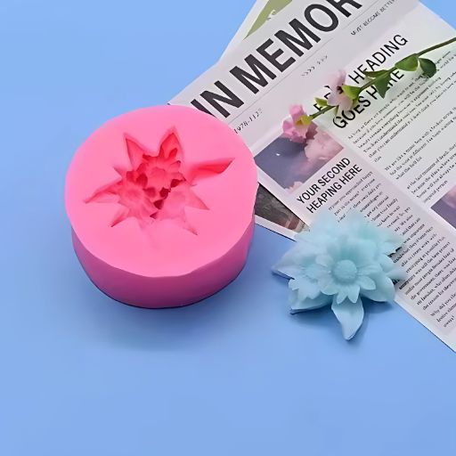 3d daisy flower silicone mold
