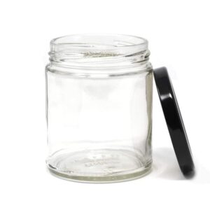 glass candle jars 200 ml glass jar 6pcs