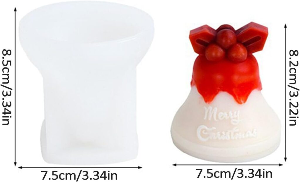 christmas bell mold