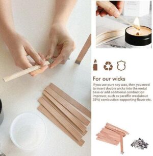 wooden wicks