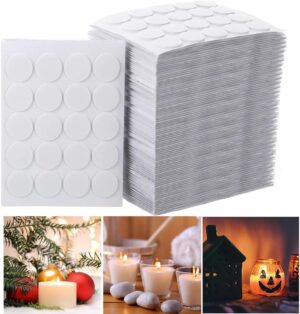 candle wick stickers (1 sheet = 54 stickers)