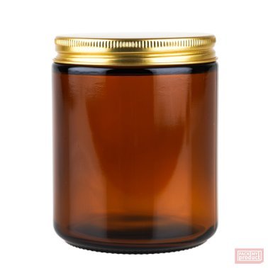 100g amber jar 6 pcs