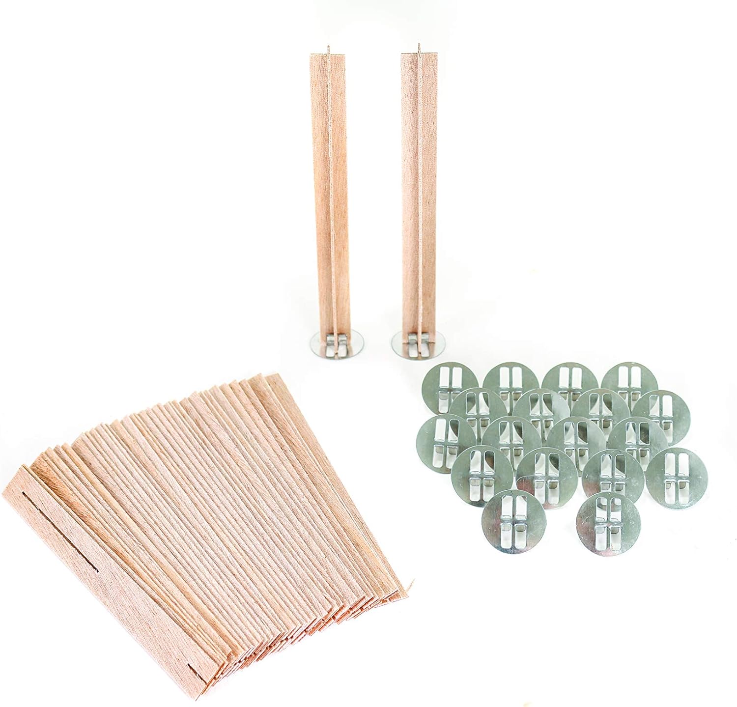 cross wooden wicks with sustainer 1 pcs