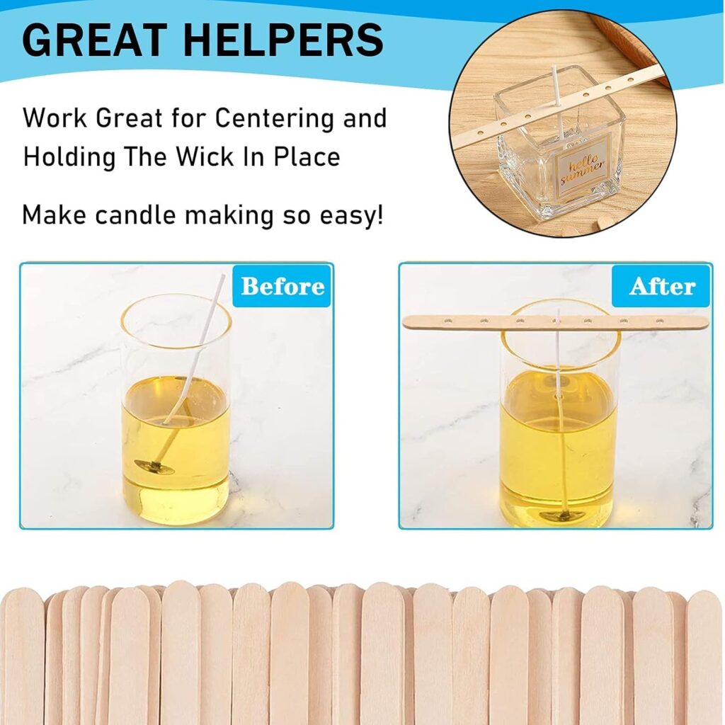 wooden multi wick holder hole 10pcs