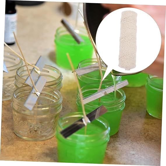 braided wick 24 strands 135 meters best for jar candle