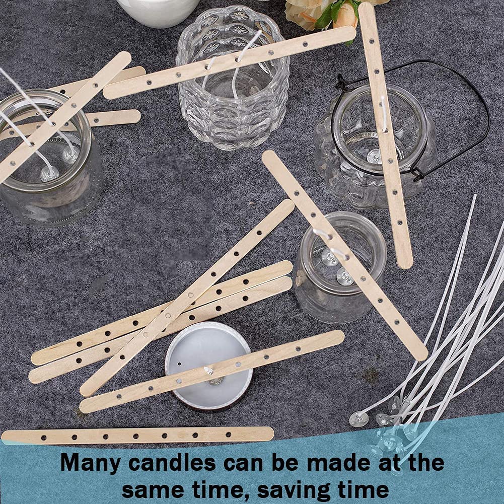 wooden multi wick holder hole 10pcs