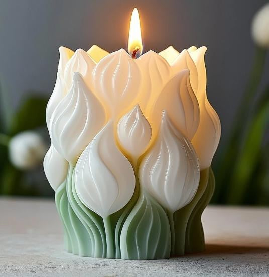 20cm striped candle mold (copy)