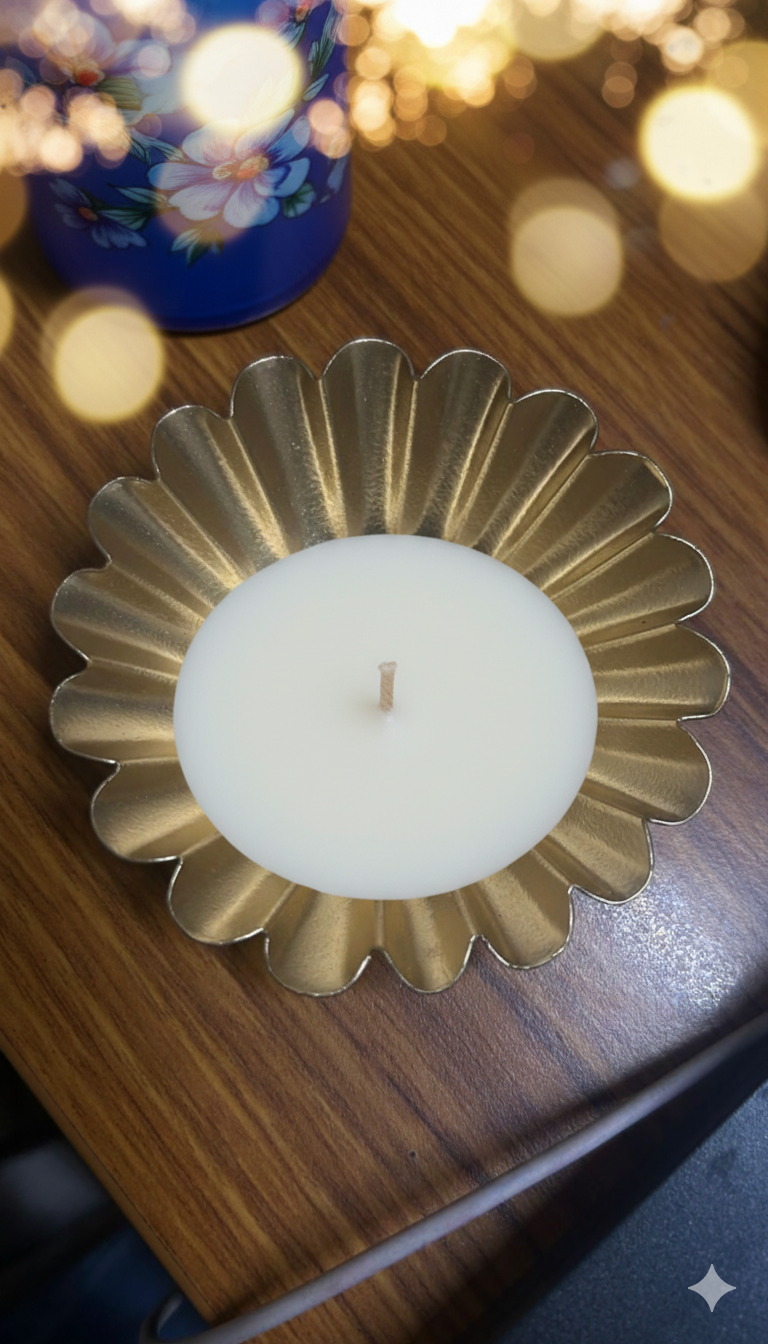 boat hammered urli 5.2 inch