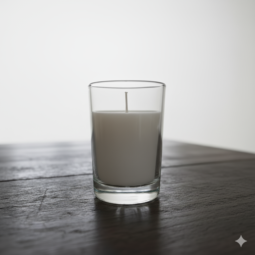 transparent glass jar 6 pcs