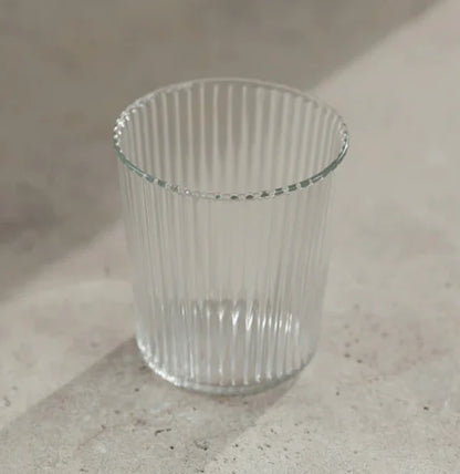 crinked glass jar pack of 6 pcs