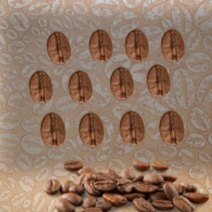 raw coffee bean mould